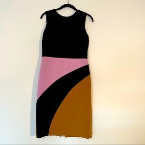 Ann Taylor Color Block Dress